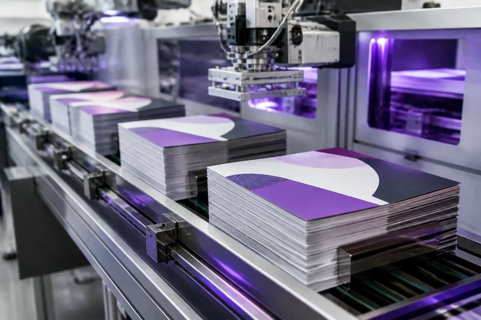 High-speed automated document batch export rendering stacked publications