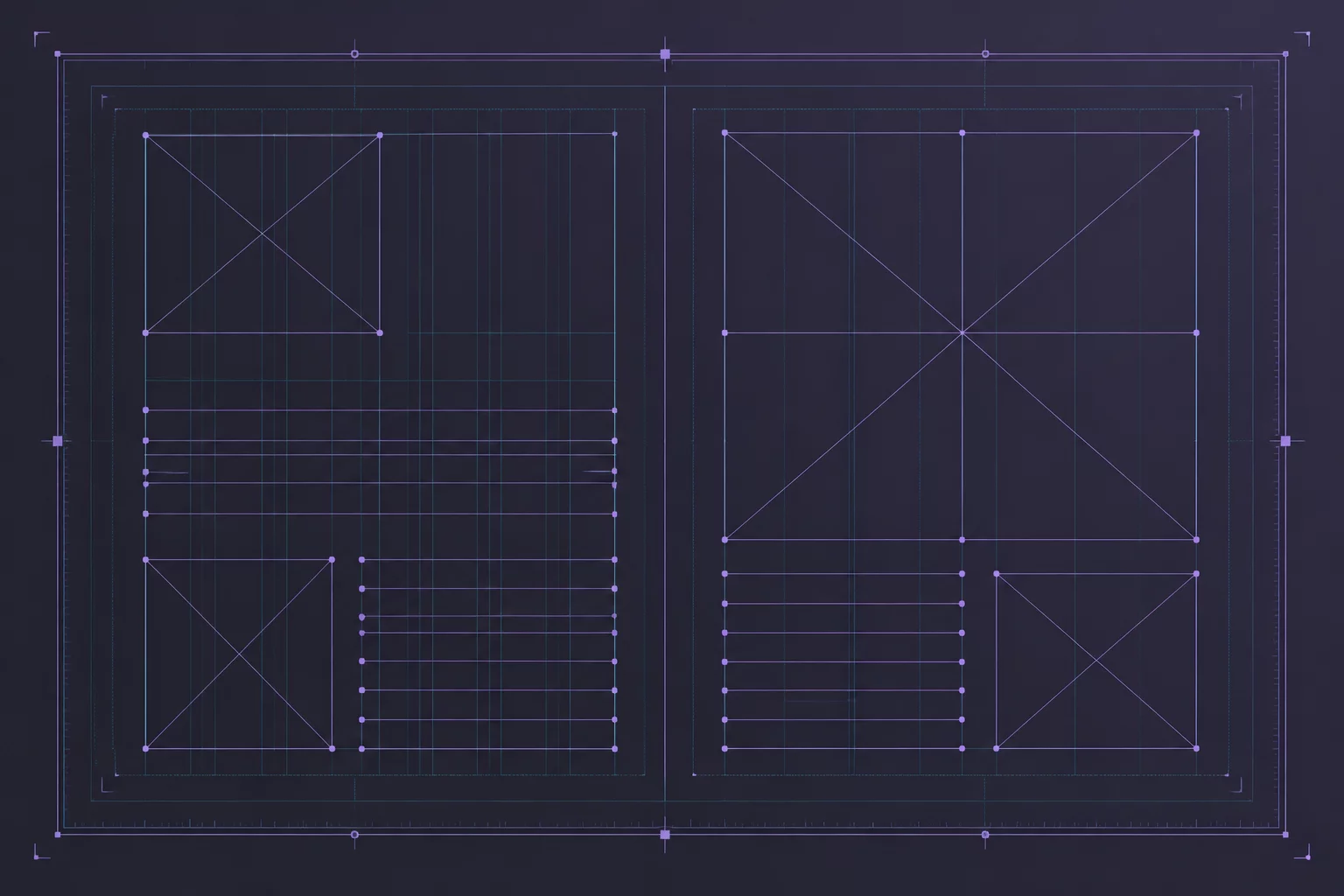 Structured document framework blueprint
